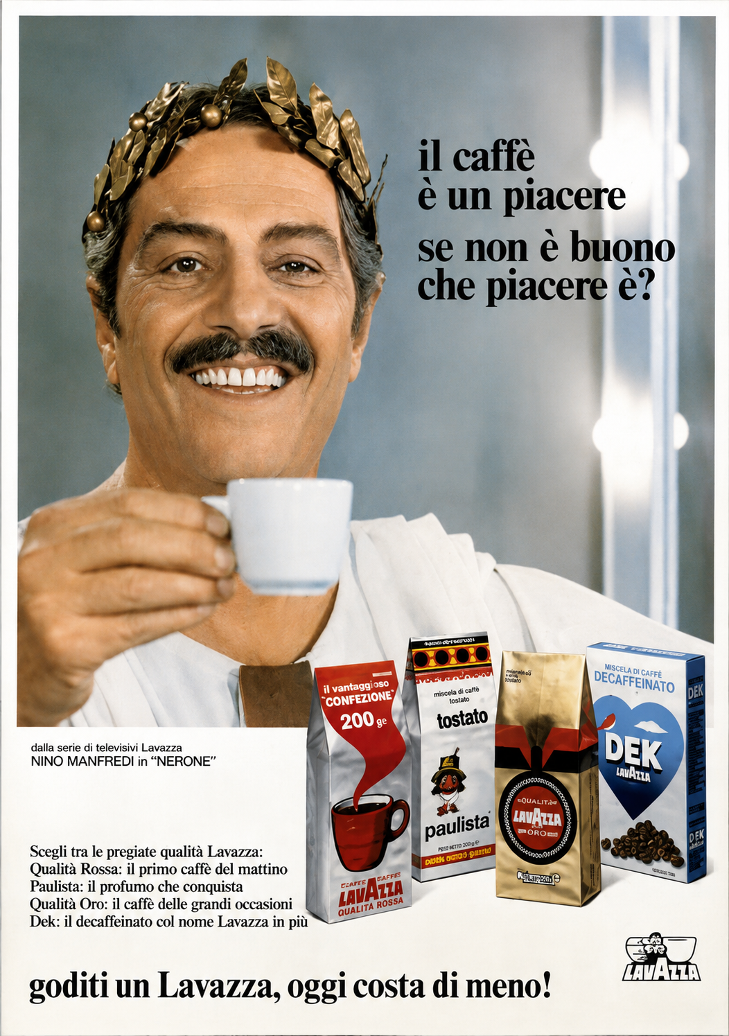 Caffè Paulista Lavazza: dalla storia del Carosello a Lavazza Firma immagine 3